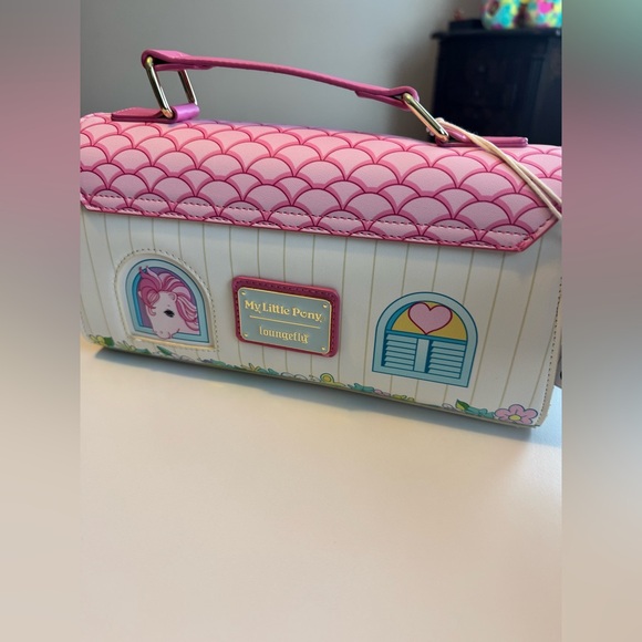 Loungefly mlp my little pony barn stable bag kawaii 40th anniversary - Picture 6 of 8